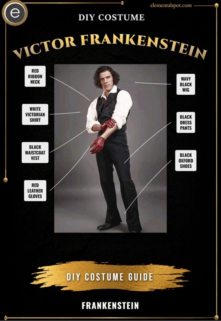 Victor Frankenstein Frankenstein Costume