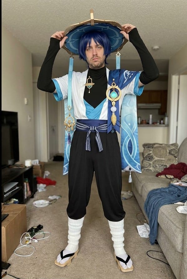 Wanderer Genshin Impact cosplay