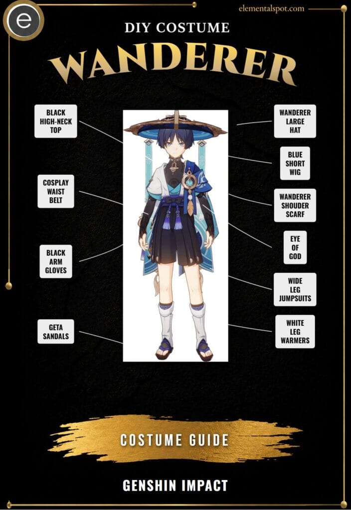 Wanderer Genshin Impact Costume