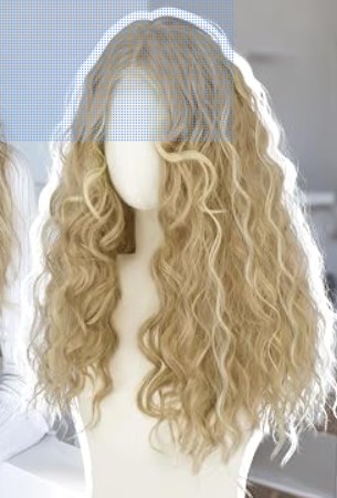 Curly Blonde Wig