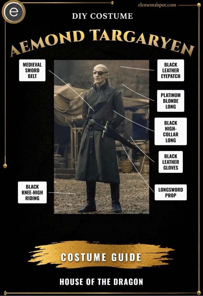 Aemond Targaryen House of the Dragon Costume