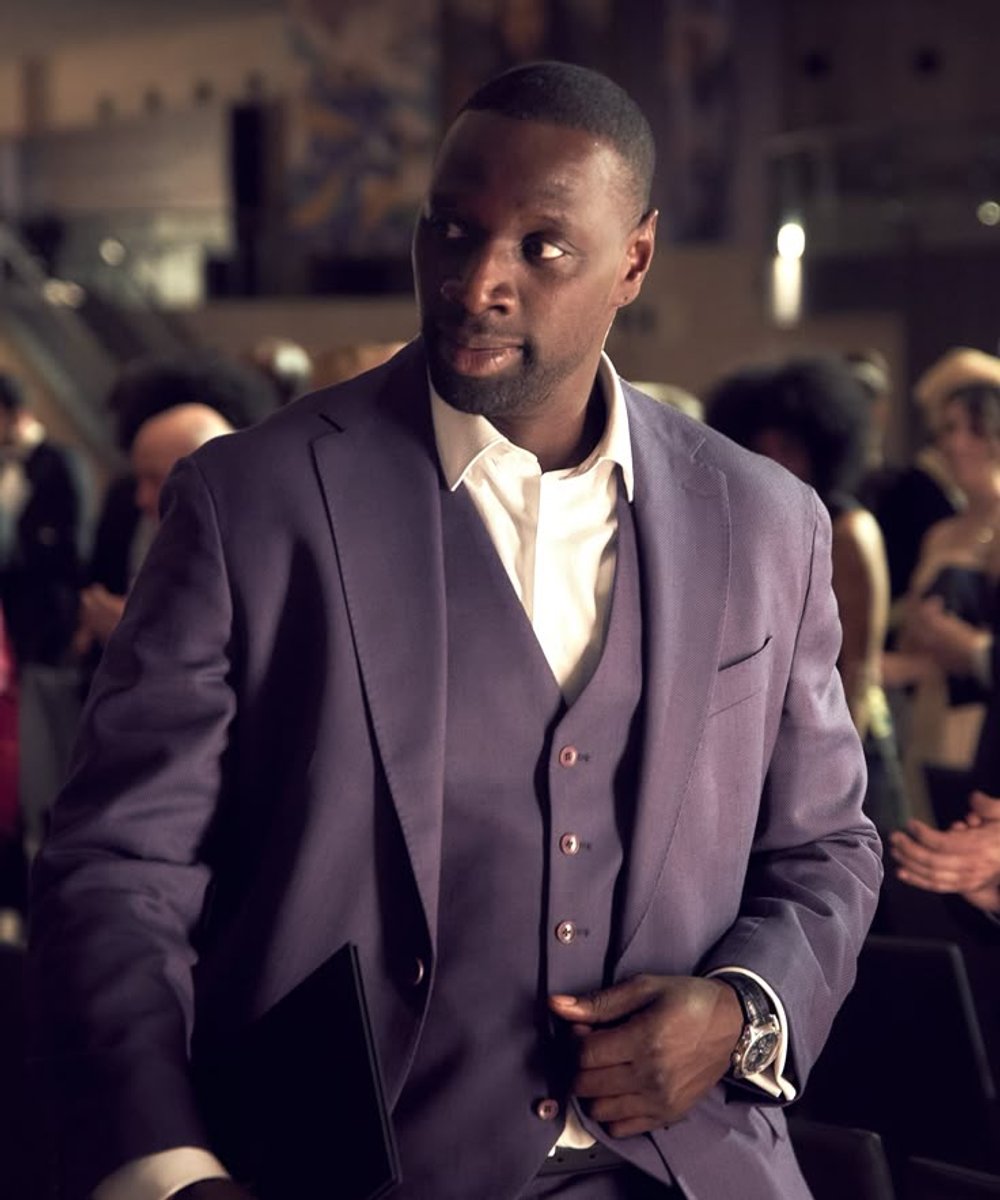 Assane Diop Lupin scene