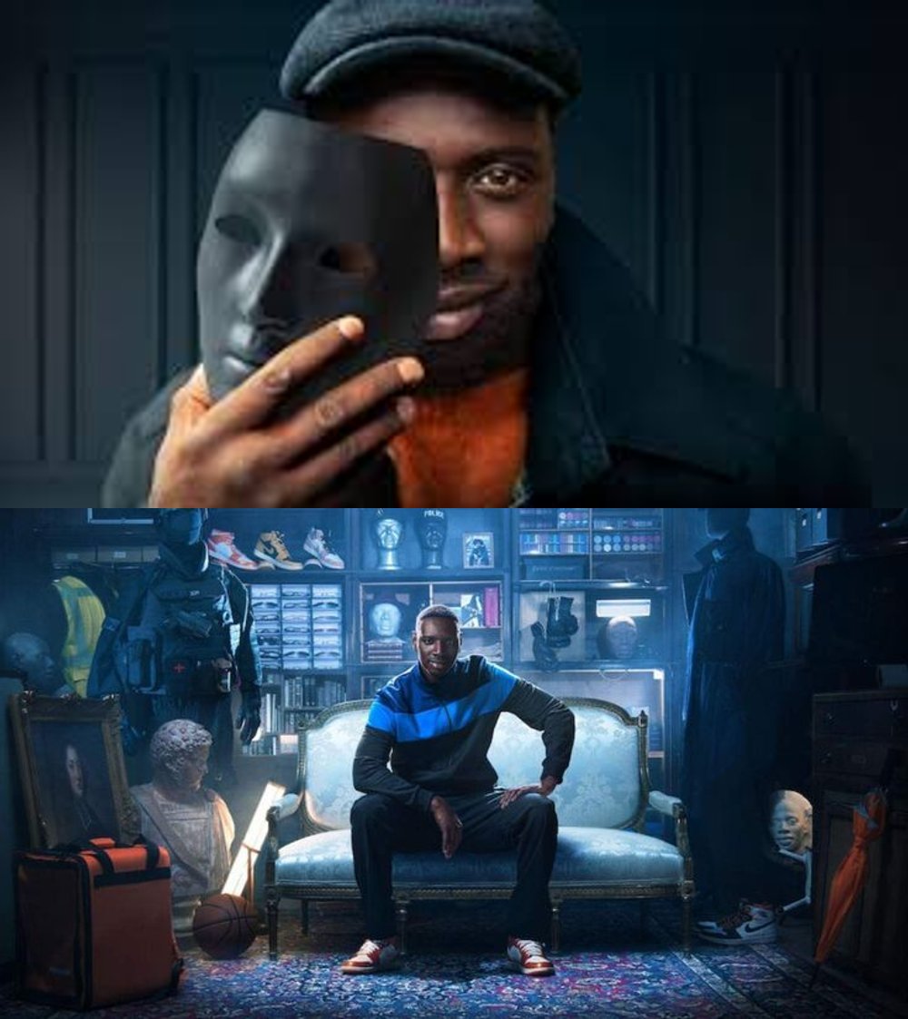Assane Diop Lupin scene
