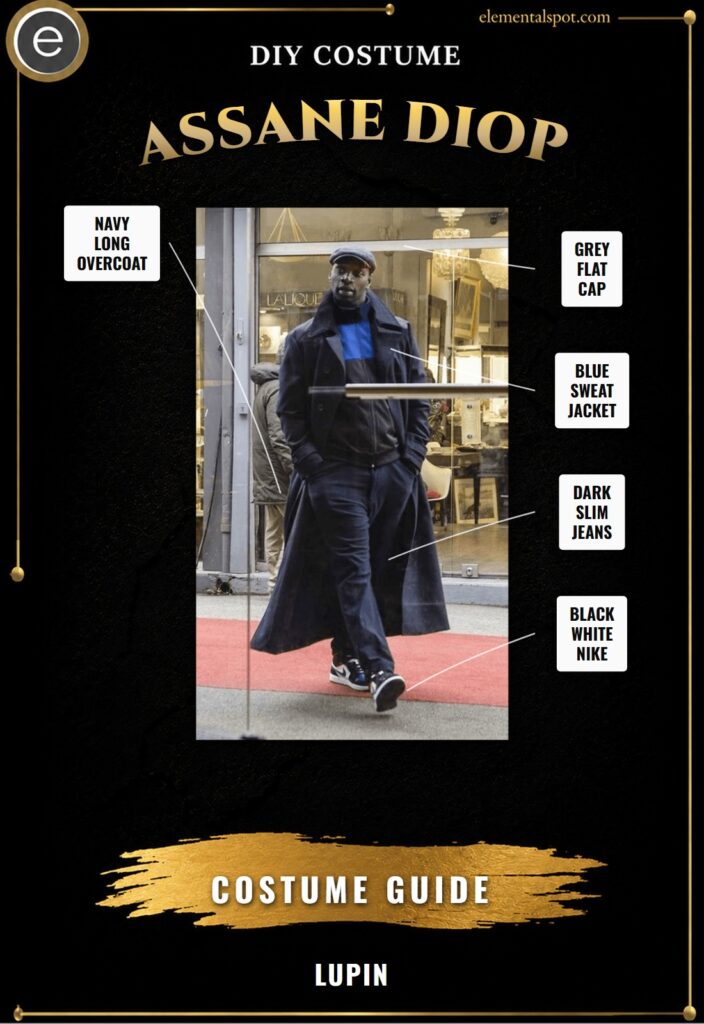 Assane Diop Lupin Costume