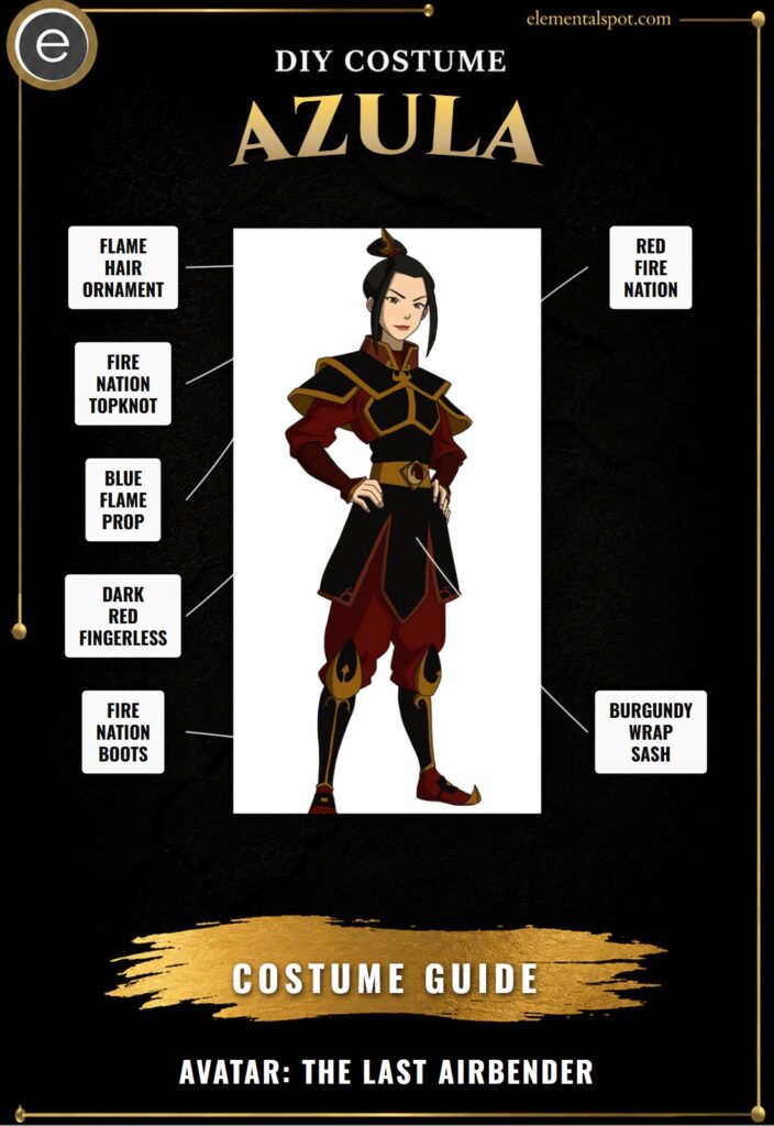 Azula Avatar: The Last Airbender Costume