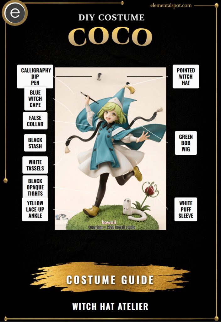 Coco Witch Hat Atelier Costume