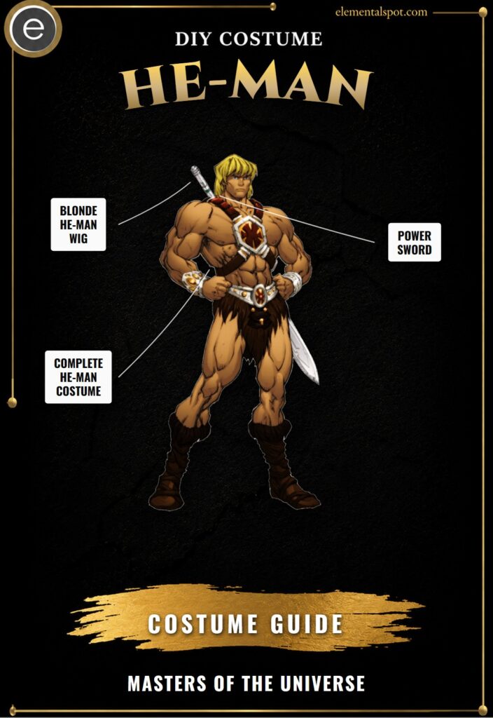 He-Man Masters of the Universe Costume