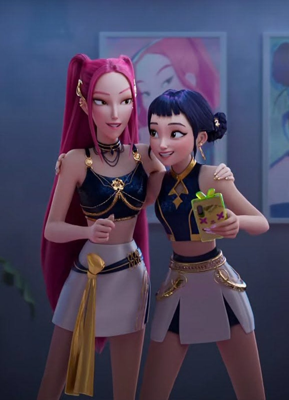 Mira KPop Demon Hunters scene