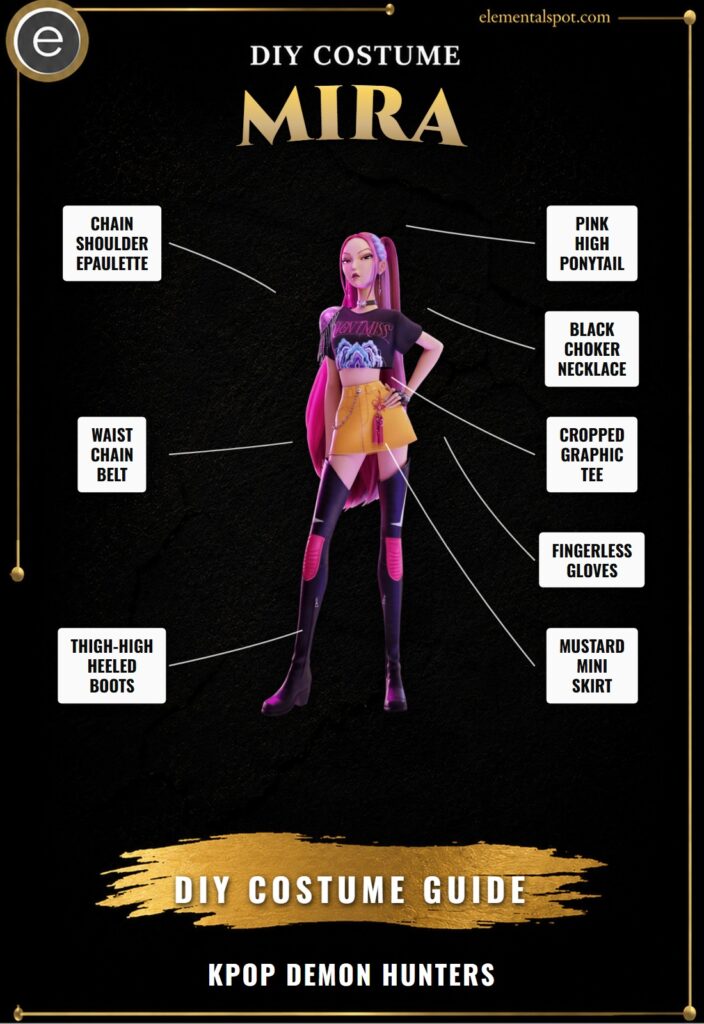 Mira KPop Demon Hunters Costume