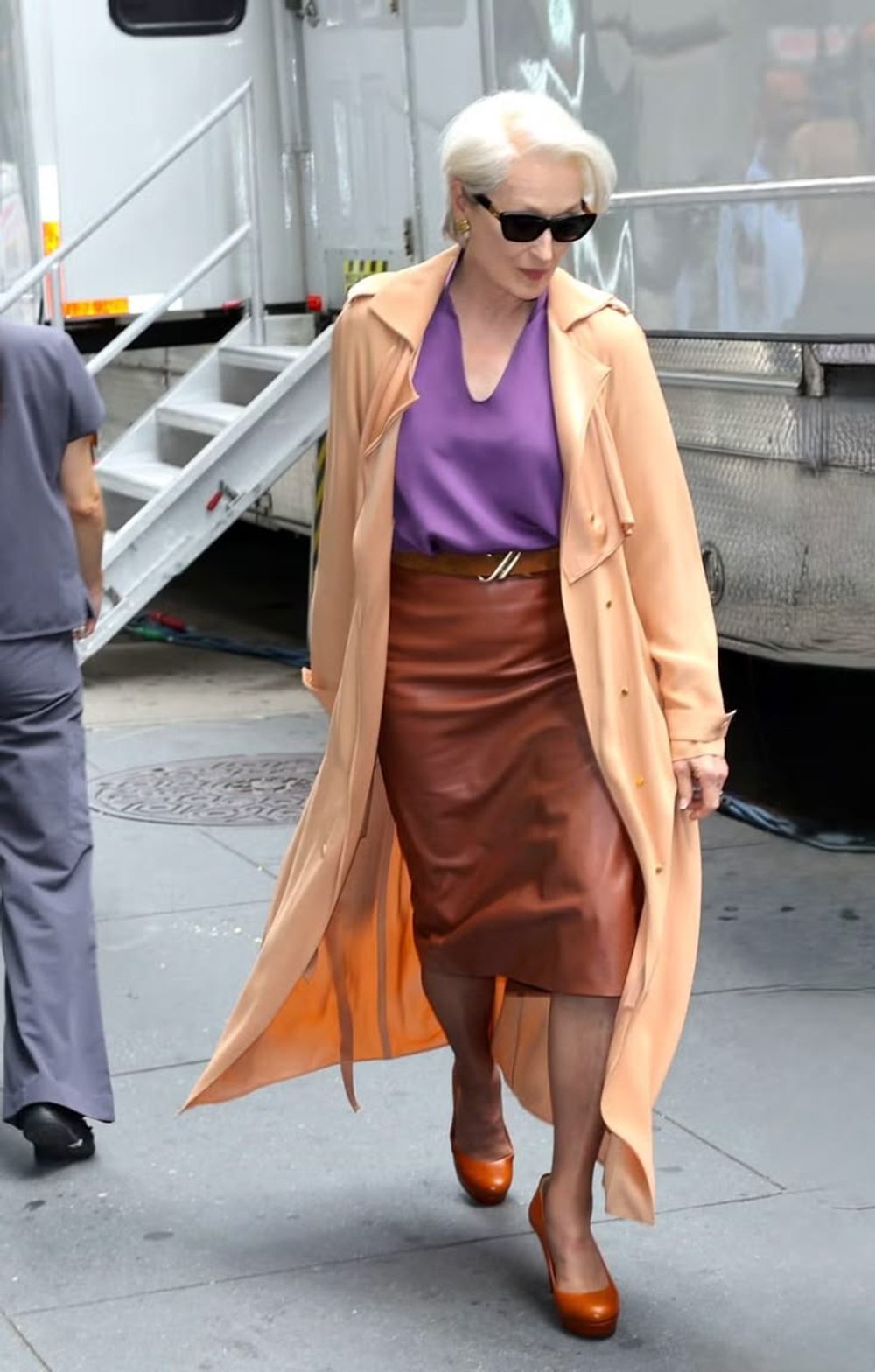 Miranda Priestly The Devil Wears Prada 2 scene
