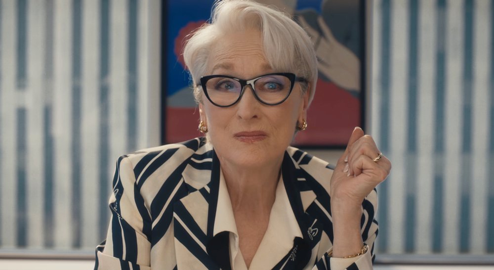 Miranda Priestly The Devil Wears Prada 2 scene