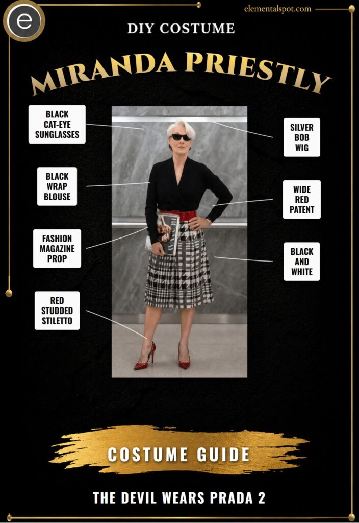 Miranda Priestly The Devil Wears Prada 2 Costume