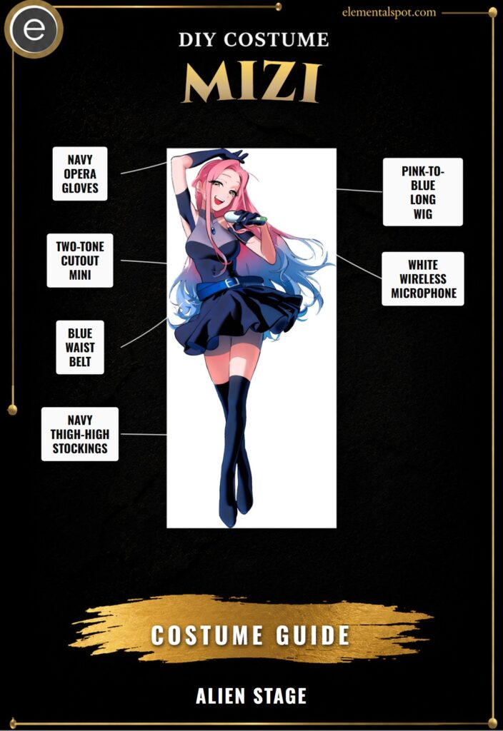 Mizi Alien Stage Costume