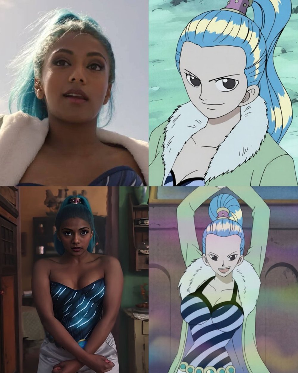 Nefertari Vivi ONE PIECE scene