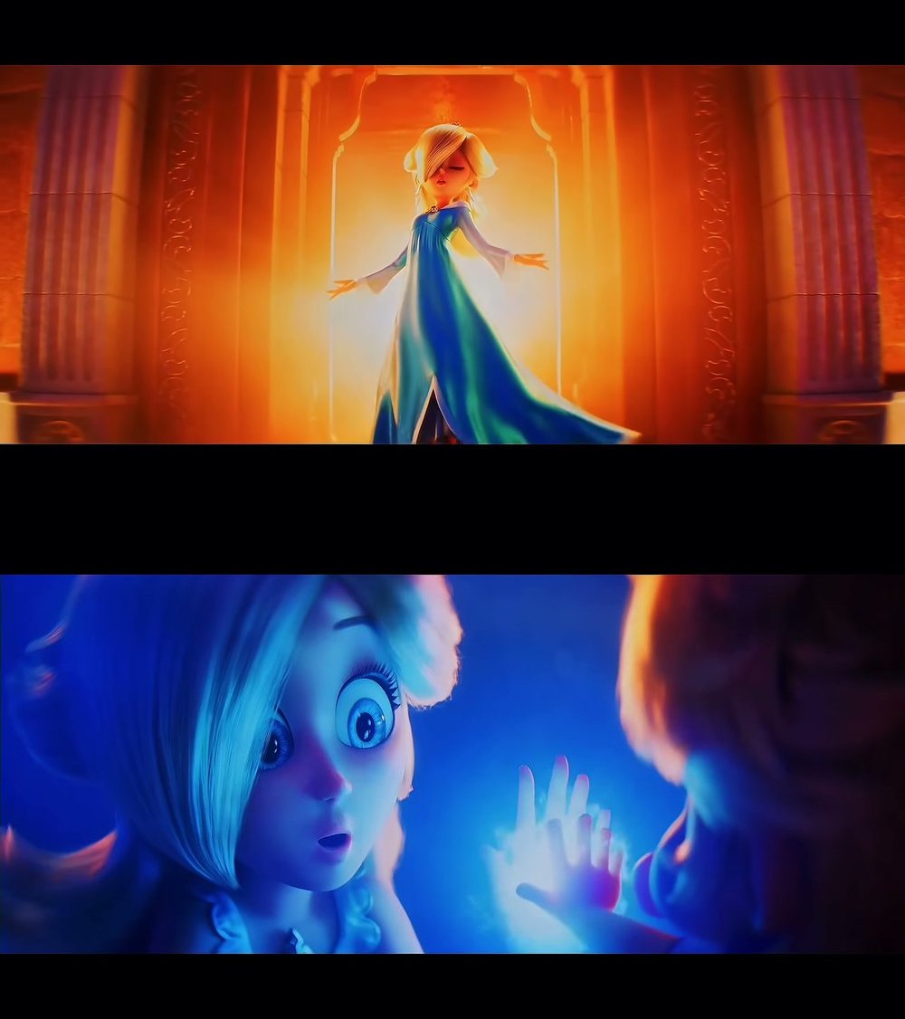 Princess Rosalina The Super Mario Galaxy Movie scene