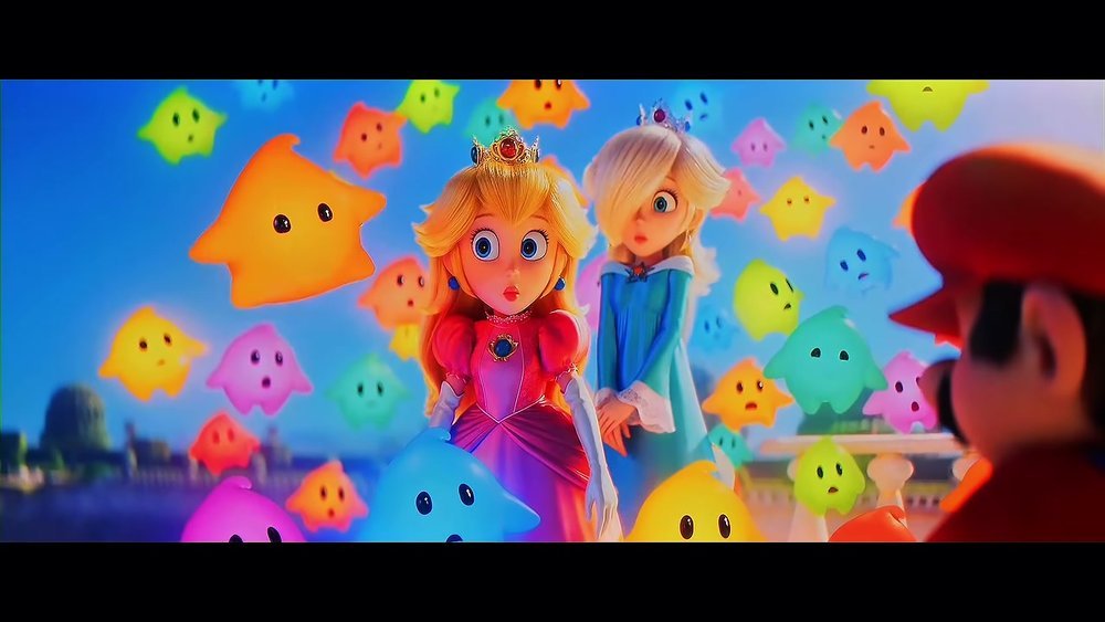 Princess Rosalina The Super Mario Galaxy Movie scene