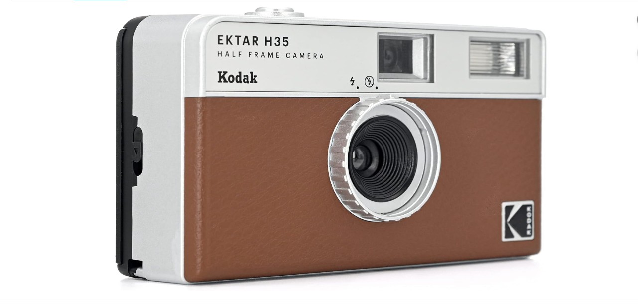 Vintage twin-lens reflex camera prop