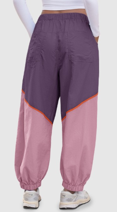 High-waist jogger cargo pants