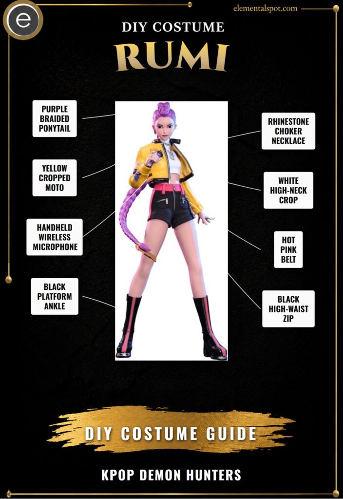 Rumi KPop Demon Hunters Costume