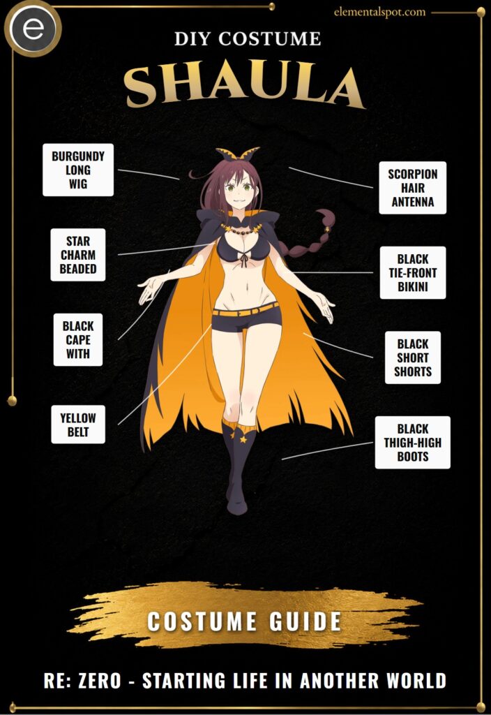 Shaula Re: Zero - Starting Life in Another World Costume