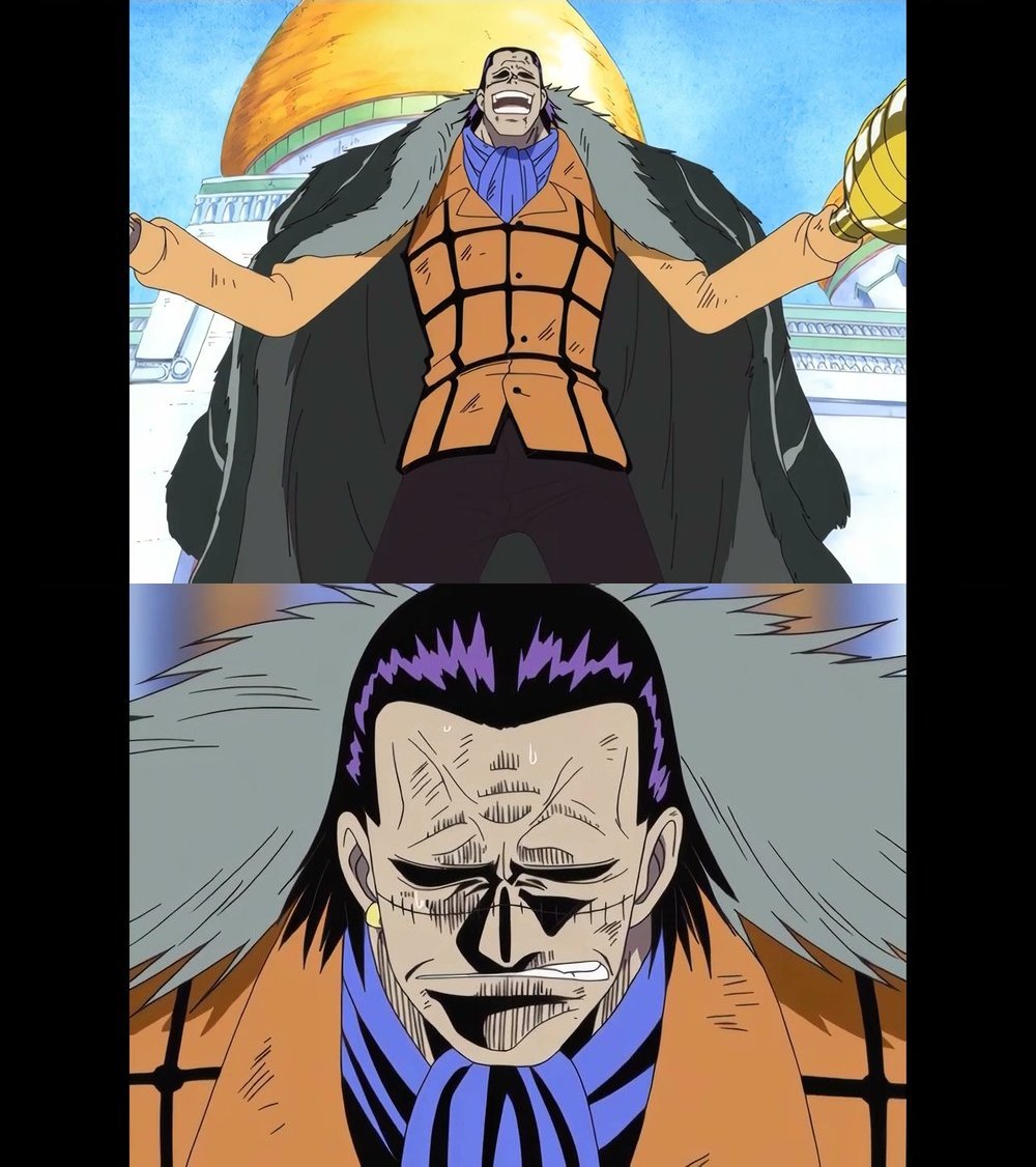 Sir Crocodile ONE PIECE scene