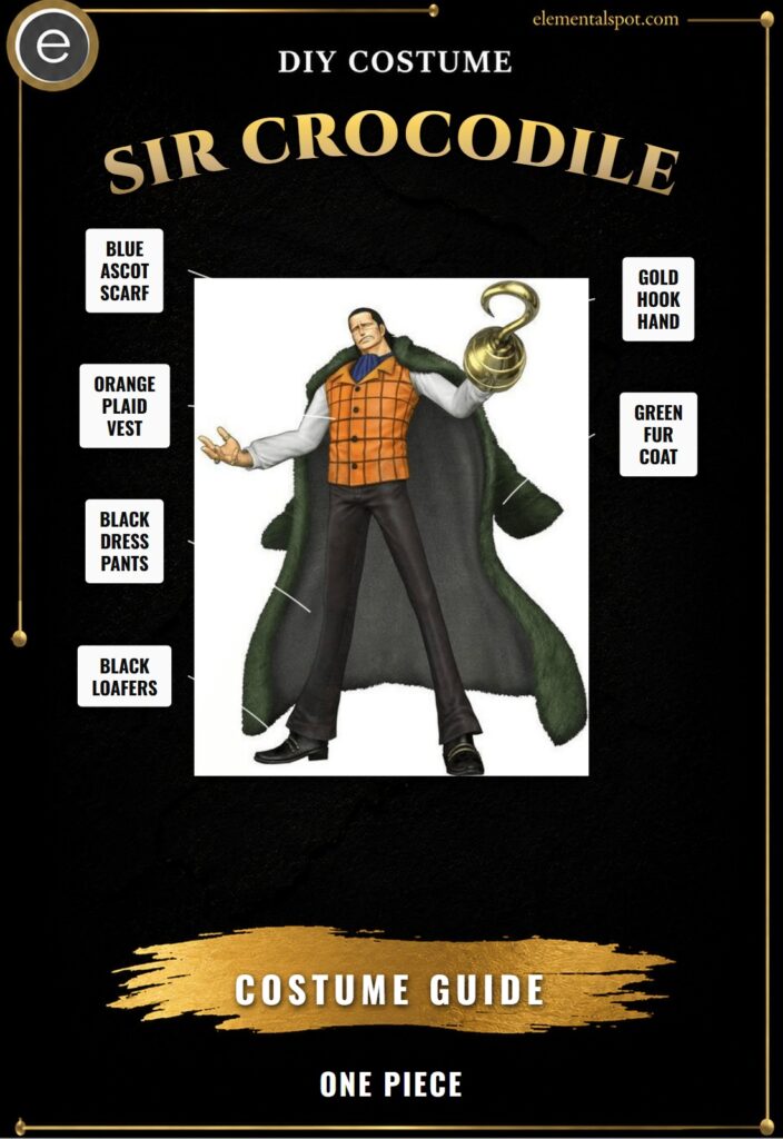Sir Crocodile ONE PIECE Costume