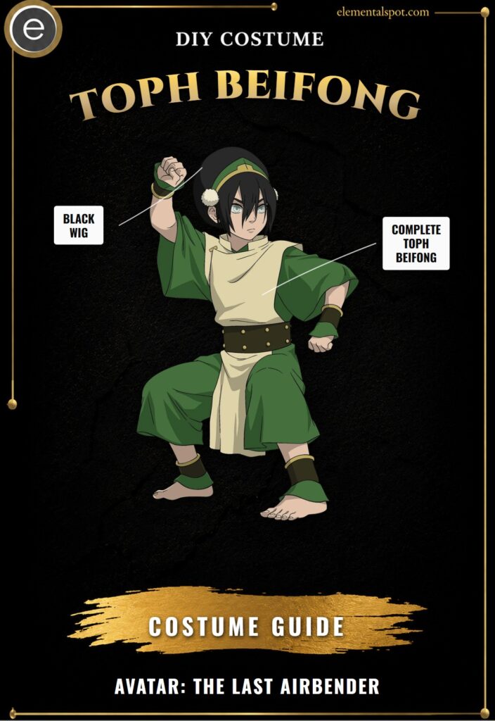 Toph Beifong Avatar: The Last Airbender Costume