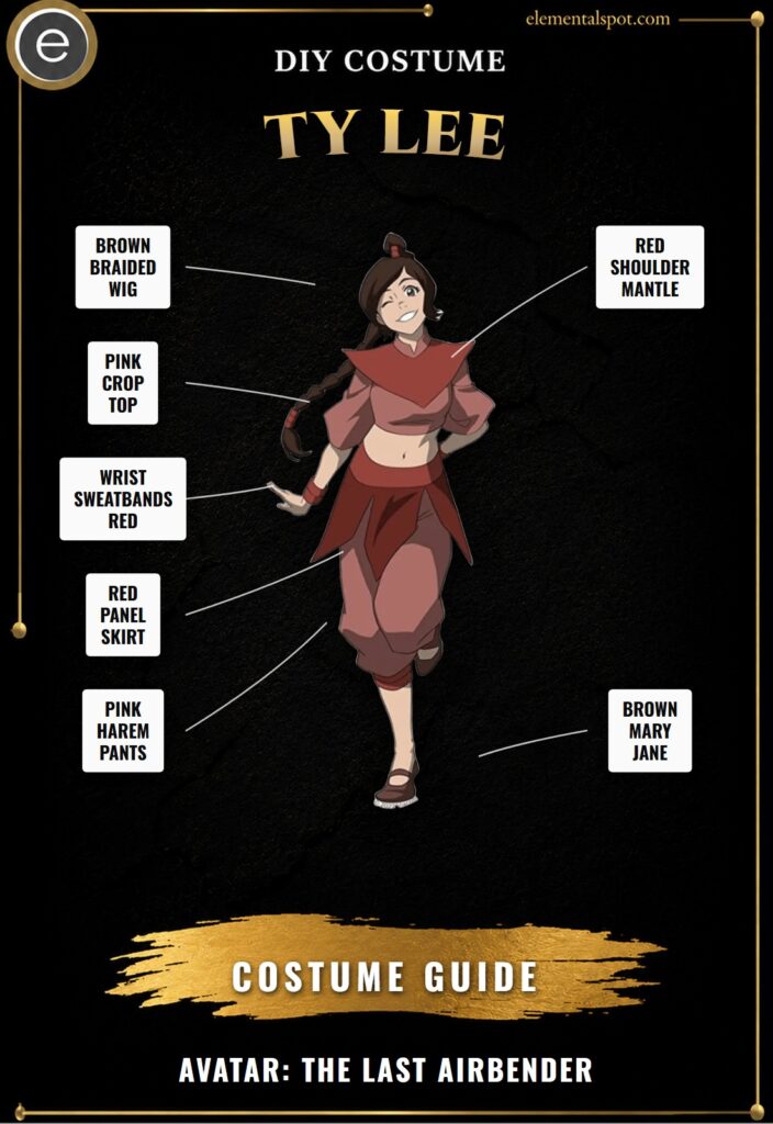 Ty Lee Avatar: The Last Airbender Costume