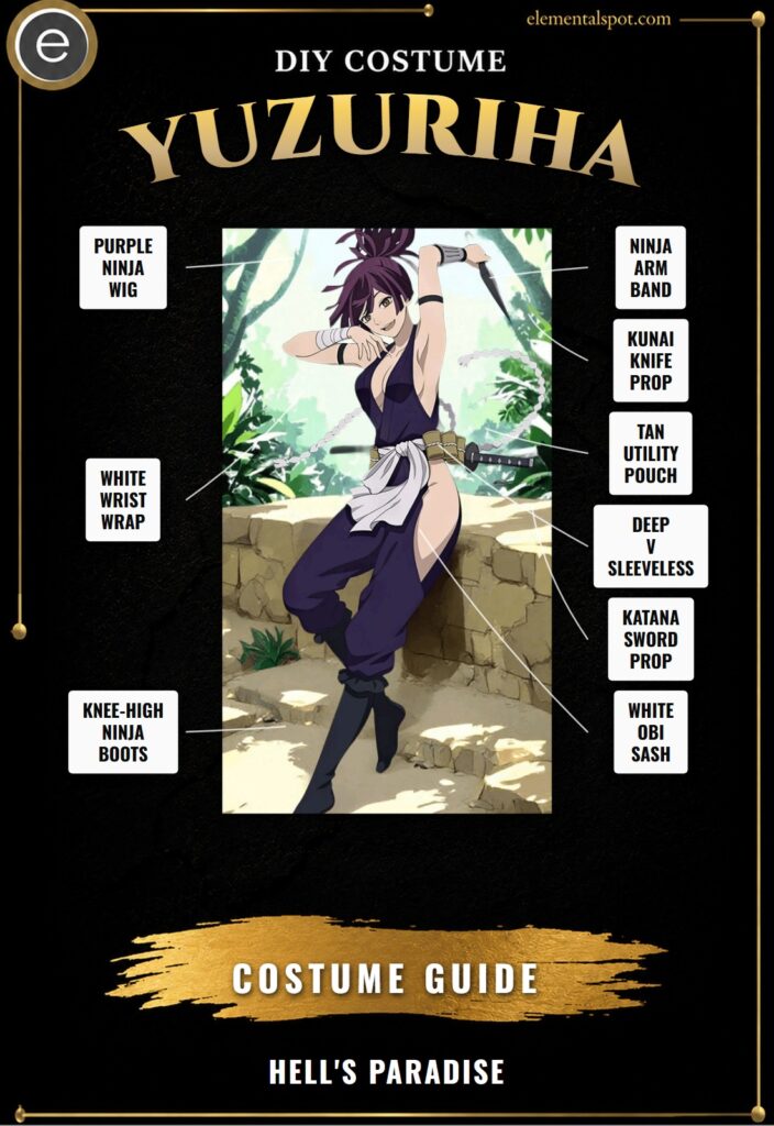 Yuzuriha Hell's Paradise Costume