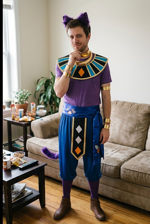 Beerus Dragon Ball Super cosplay
