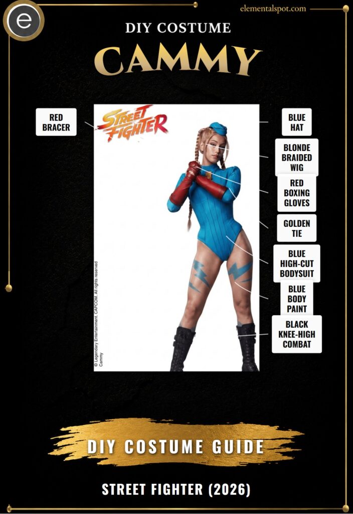 Cammy Street Fighter (2026) Costume