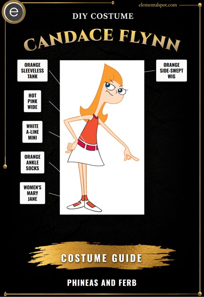 Candace Flynn Phineas and Ferb Costume