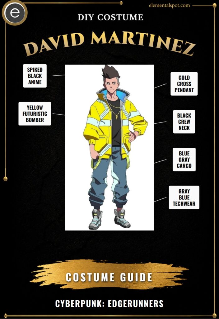 David Martinez Cyberpunk: Edgerunners Costume
