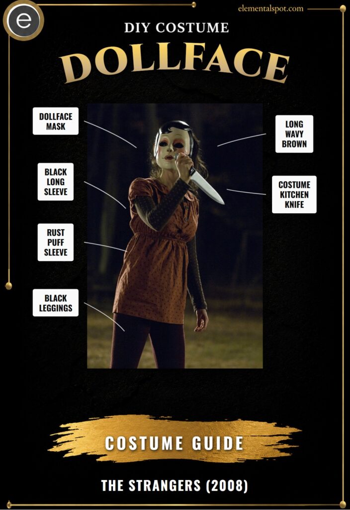 Dollface The Strangers (2008) Costume