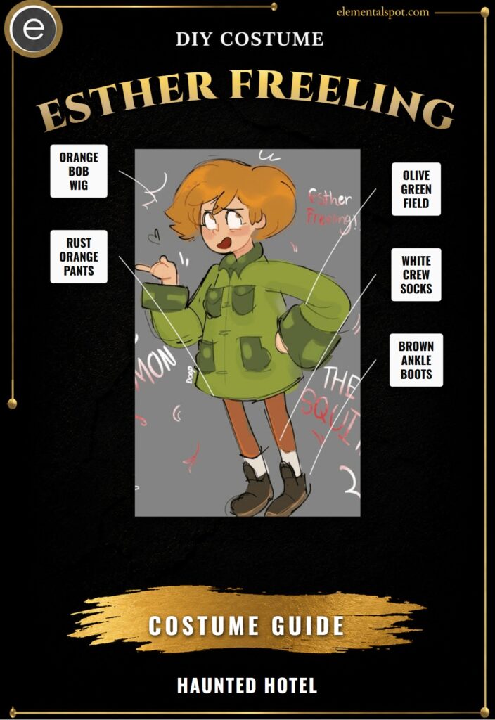 Esther Freeling Haunted Hotel Costume