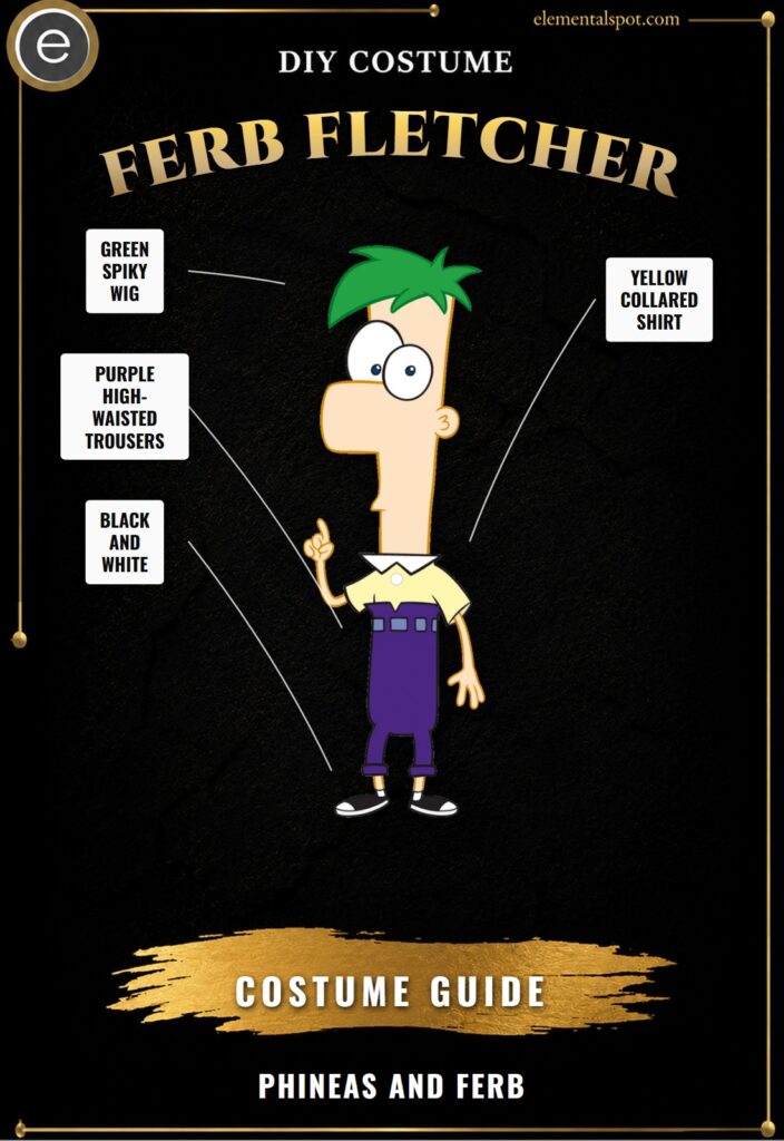 Ferb Fletcher Phineas and Ferb Costume