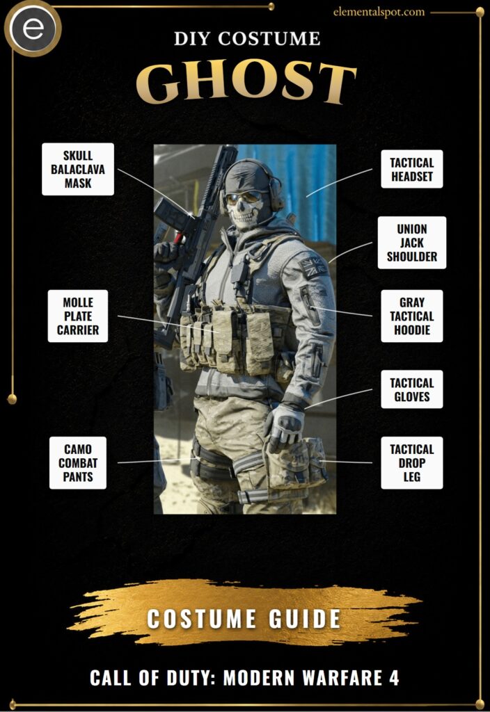 Ghost Call of Duty: Modern Warfare 4 Costume