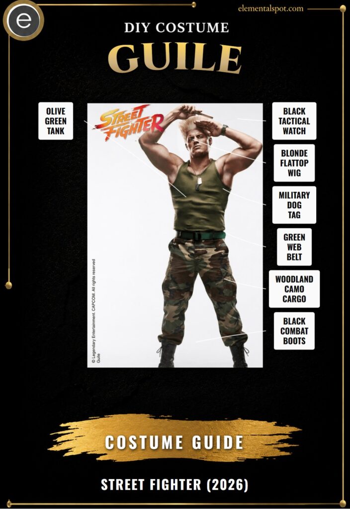 Guile Street Fighter (2026) Costume