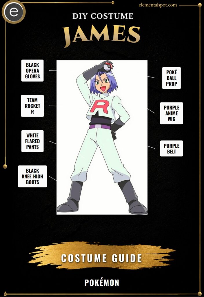 James Pokémon Costume