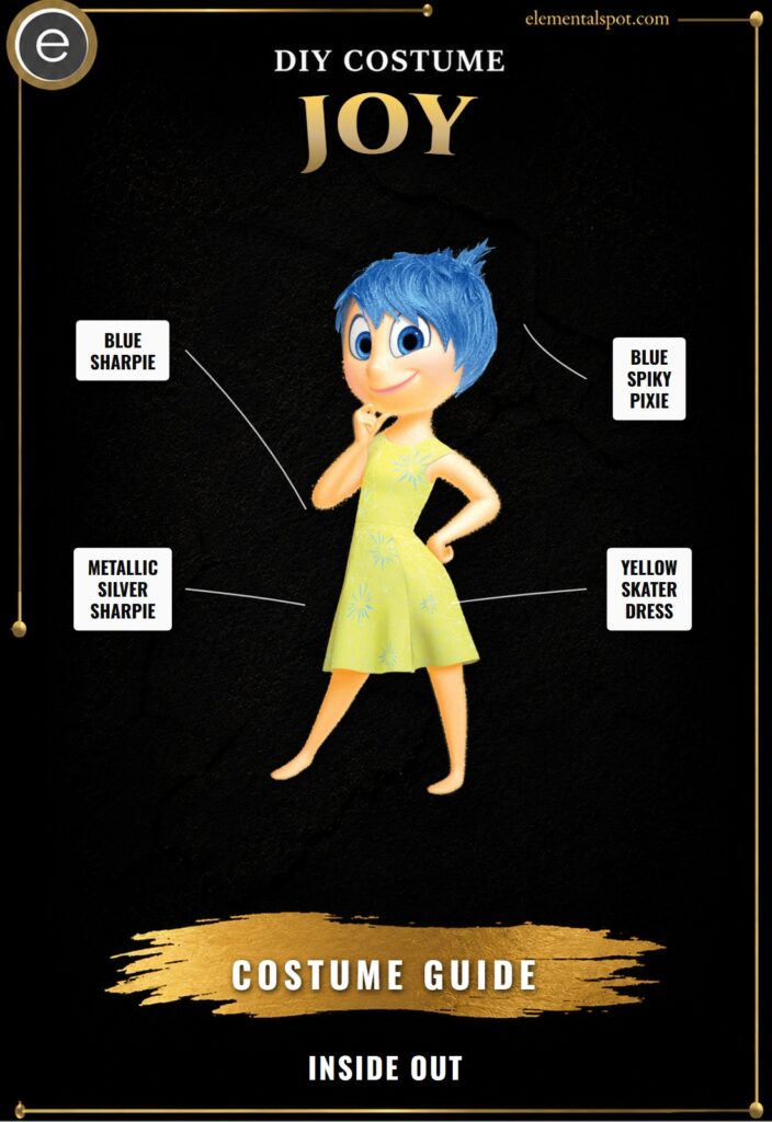 Joy Inside Out Costume