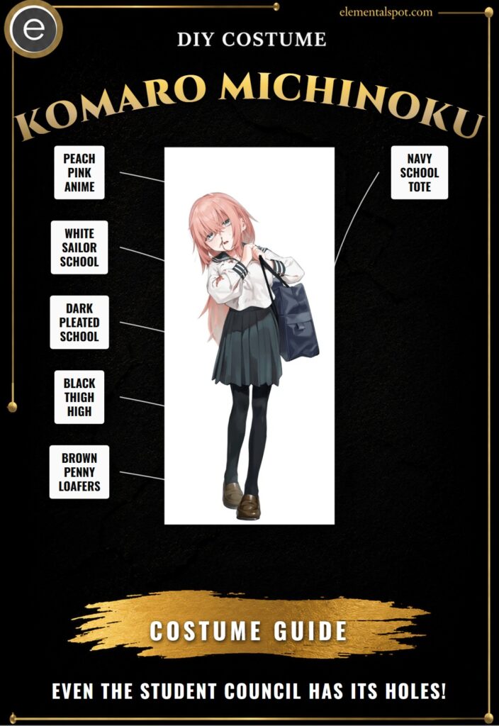 Komaro Michinoku Even the Student Council Has Its Holes! Costume
