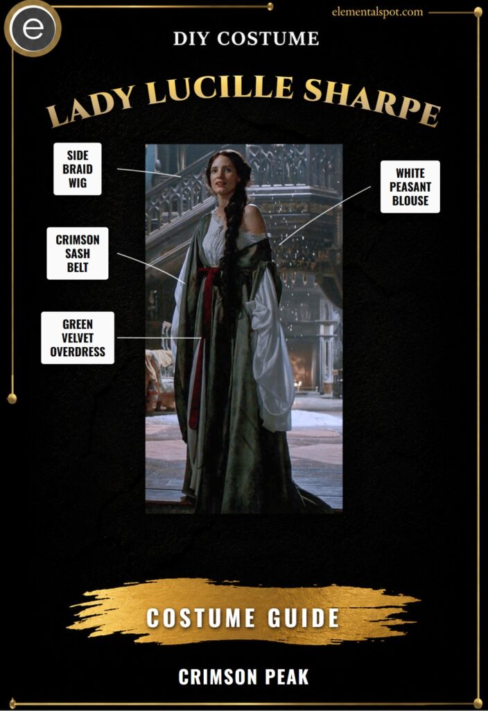 Lady Lucille Sharpe Crimson Peak Costume