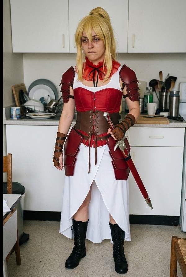 Lily Flambert The Laid-Off Cheat-Granting Mage Enjoys a Second Lease on Life cosplay