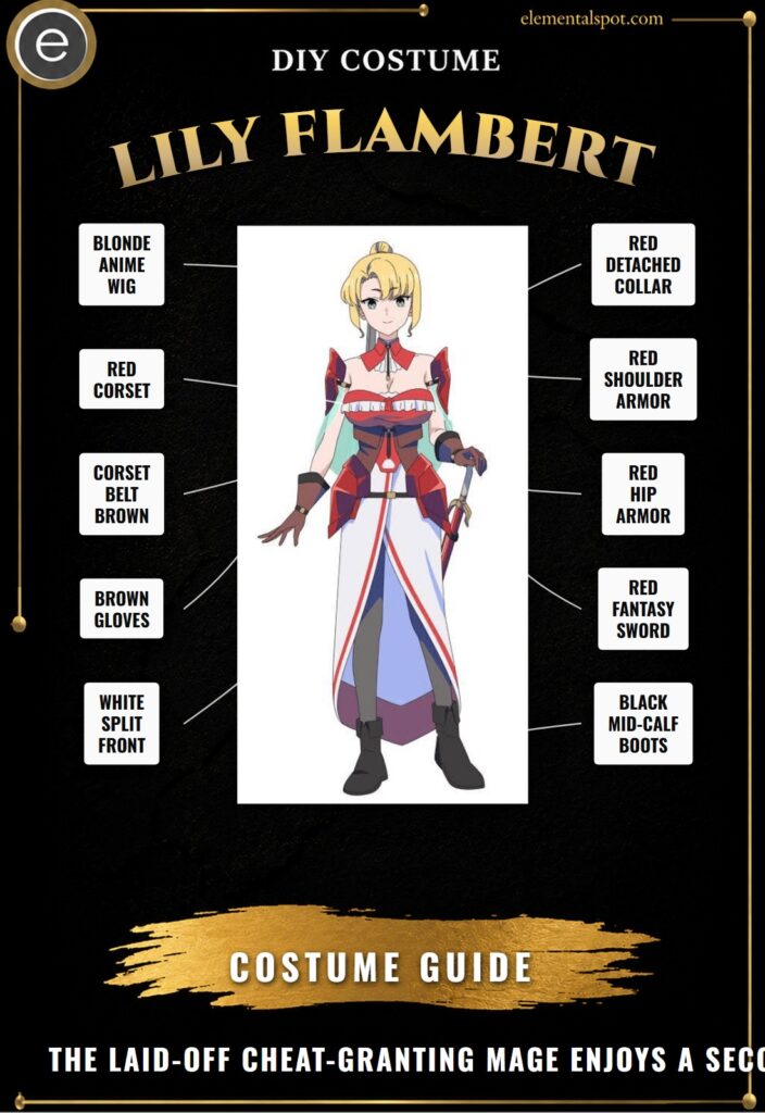 Lily Flambert The Laid-Off Cheat-Granting Mage Enjoys a Second Lease on Life Costume