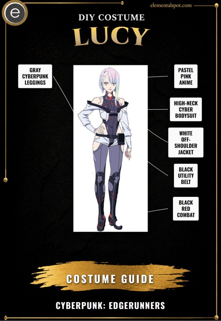 Lucy Cyberpunk: Edgerunners Costume