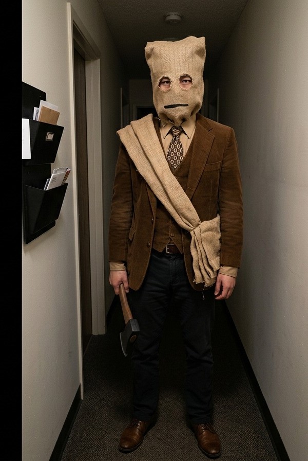 Man in the Mask The Strangers (2008) cosplay