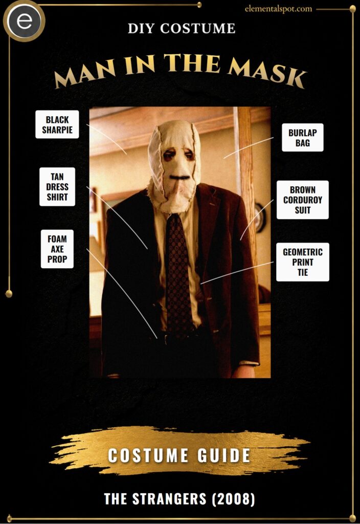 Man in the Mask The Strangers (2008) Costume