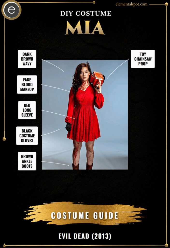 Mia Evil Dead (2013) Costume