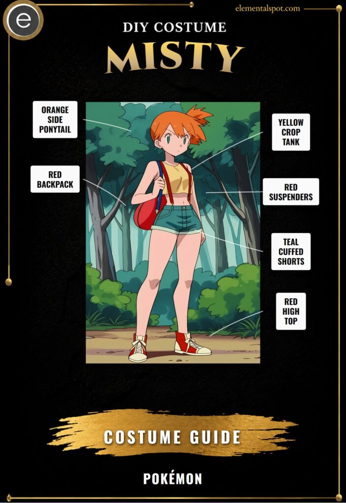 Misty Pokémon Costume