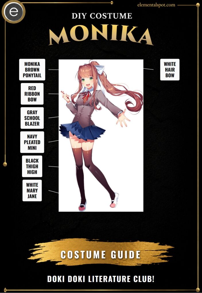 Monika Doki Doki Literature Club! Costume